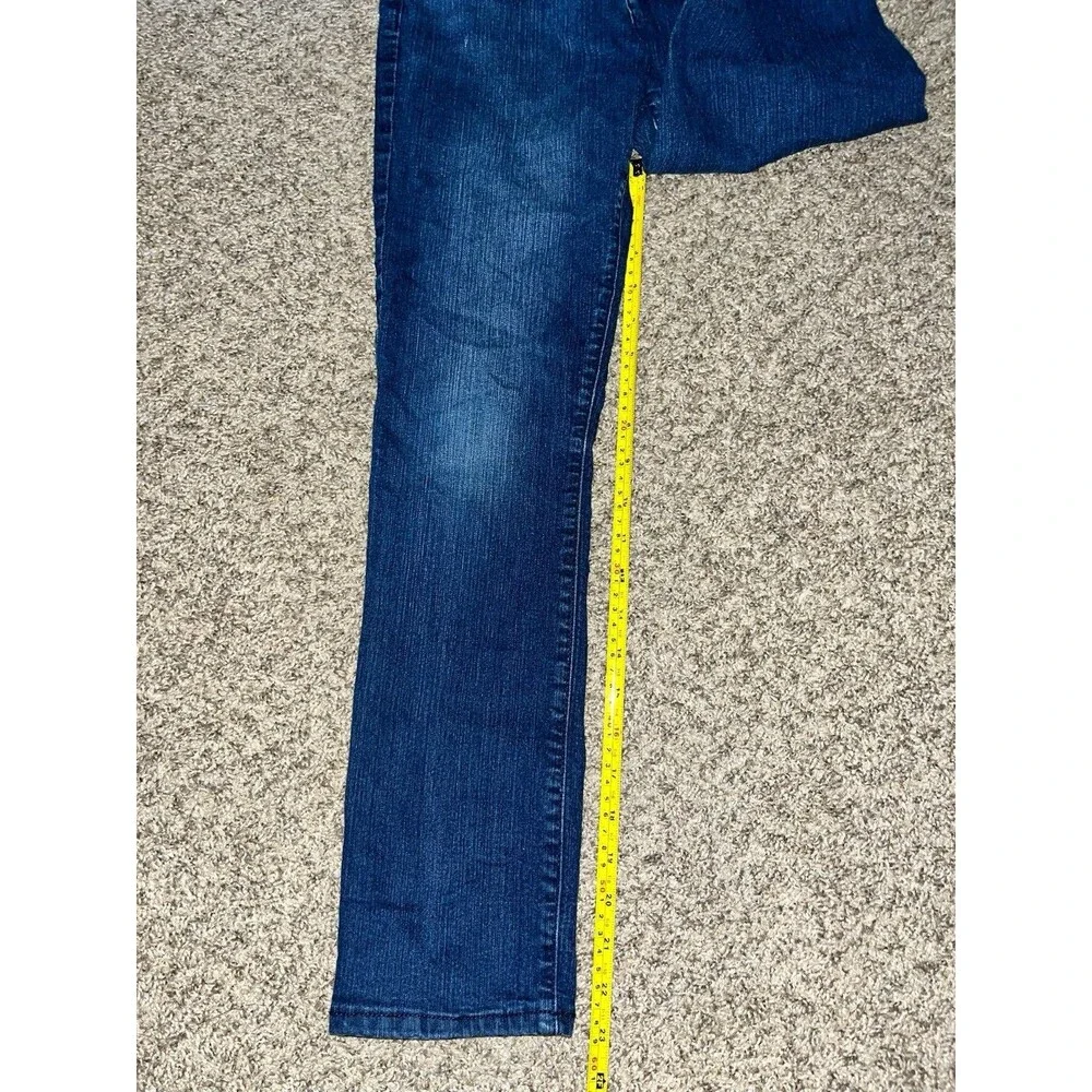 The Children's Place Place Skinny Slim Fit Blue Denim Jeans Girls Size 12 21